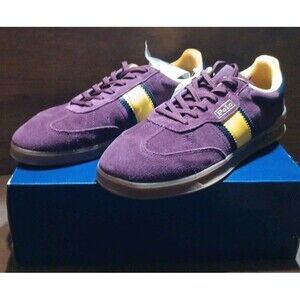 Men's Polo Ralph Lauren Heritage Aera Suede Sneaker US 10 D RARE MODEL